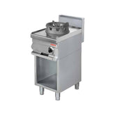 Mașină de gătit wok, pe gaz, pe suport deschis, 1 arzător, Linia 700, Arisco